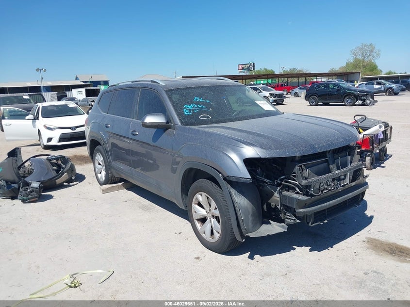 2019 VOLKSWAGEN ATLAS 3.6L V6 S | 1V2GR2CA7KC581226 | UPCARS