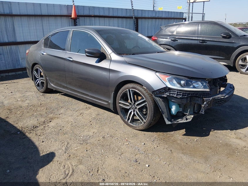 2017 HONDA ACCORD SPORT SE | 1HGCR2F16HA262420 | UPCARS