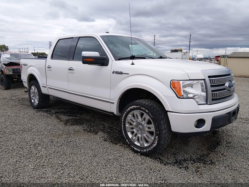 2011 FORD F-150 PLATINUM | 1FTFW1EF9BFC34794 | UPCARS