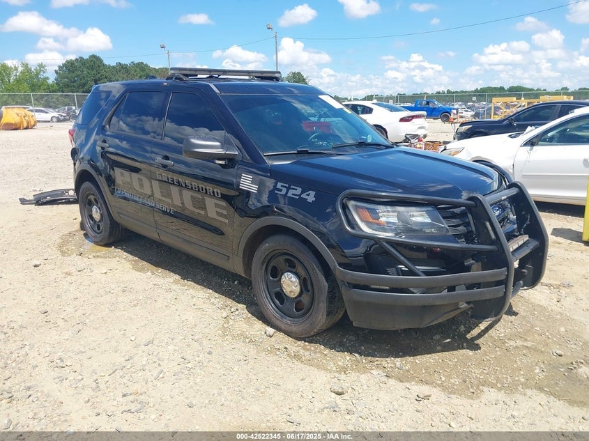 2017 FORD POLICE INTERCEPTOR | 1FM5K8AR5HGD66773 | UPCARS
