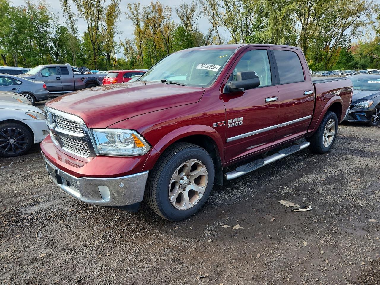 2017 RAM 1500 LARAMIE | 1C6RR7NM9HS568188 | UPCARS