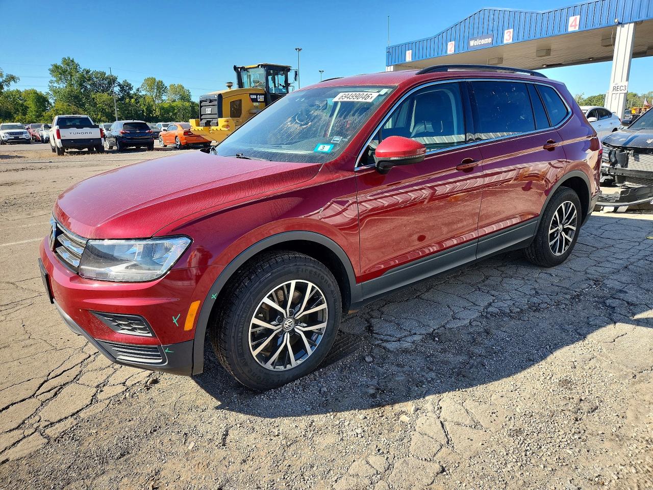 2019 VOLKSWAGEN TIGUAN SE | 3VV2B7AX3KM170216 | UPCARS