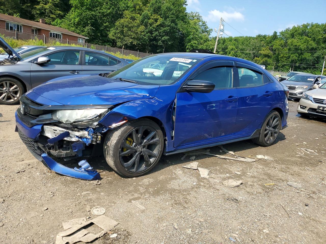 2018 HONDA CIVIC SPORT | SHHFK7H49JU407367 | UPCARS