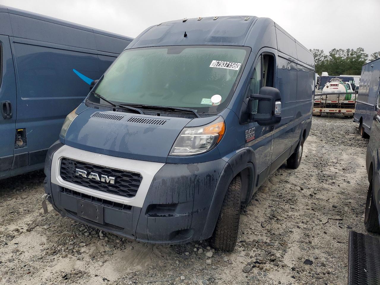 2020 RAM PROMASTER DELIVERY VAN | 3C6URVJG5LE129421 | UPCARS