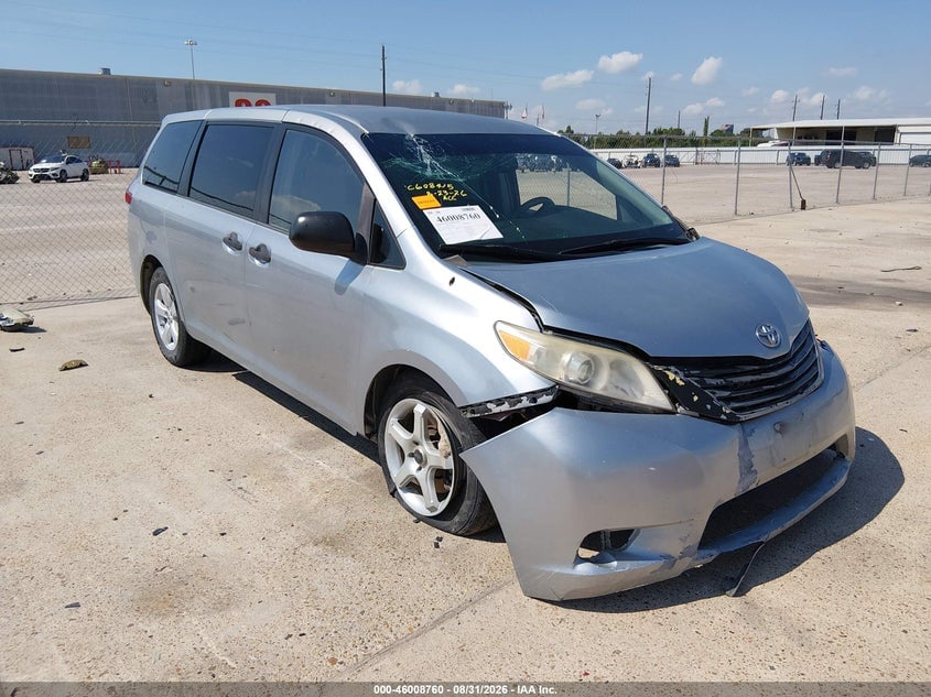 2014 TOYOTA SIENNA L V6 7 PASSENGER | 5TDZK3DC9ES463556 | UPCARS