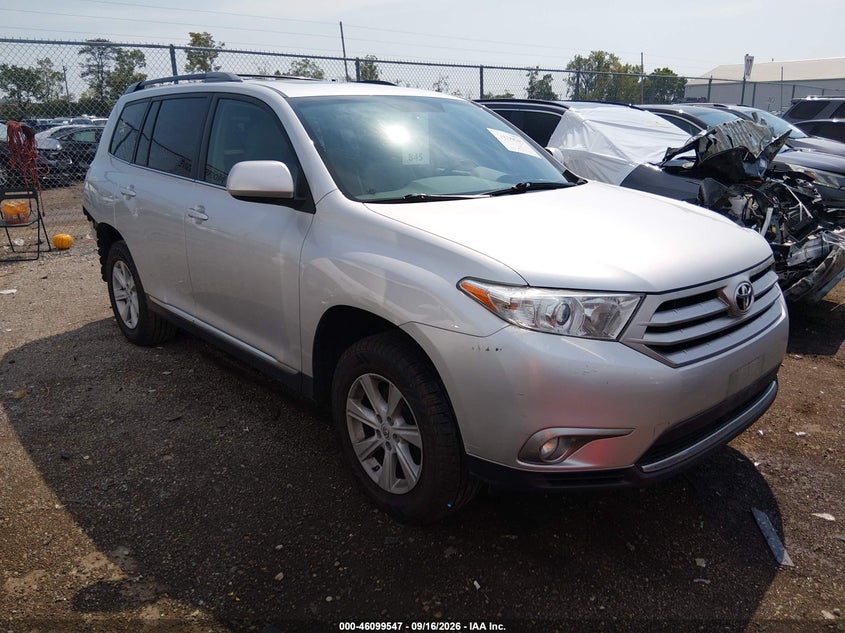 2013 TOYOTA HIGHLANDER SE V6 | 5TDZK3EH6DS109972 | UPCARS