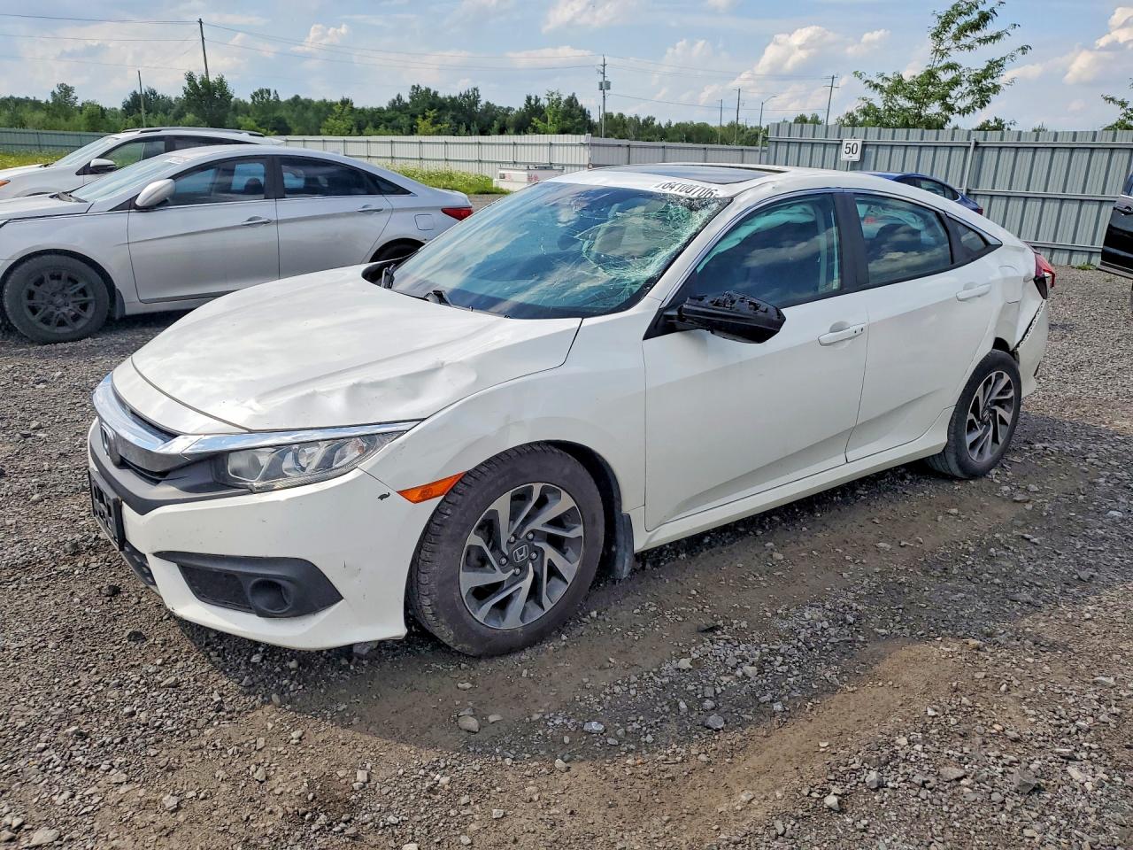 2018 HONDA CIVIC EX | 2HGFC2F81JH000548 | UPCARS