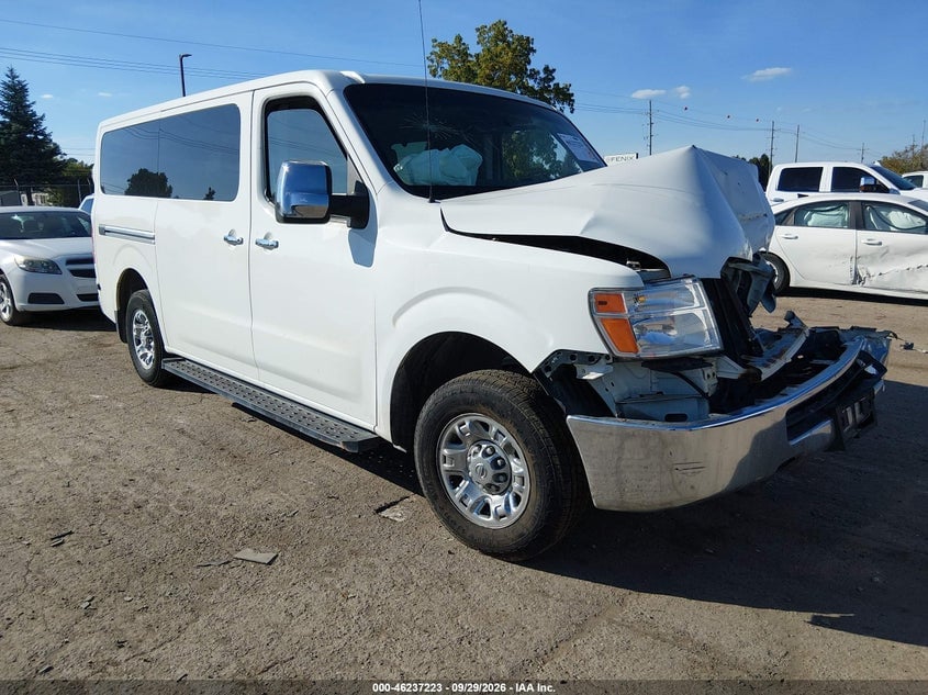 2015 NISSAN NV PASSENGER NV3500 HD SV V6 | 5BZBF0AA9FN852860 | UPCARS
