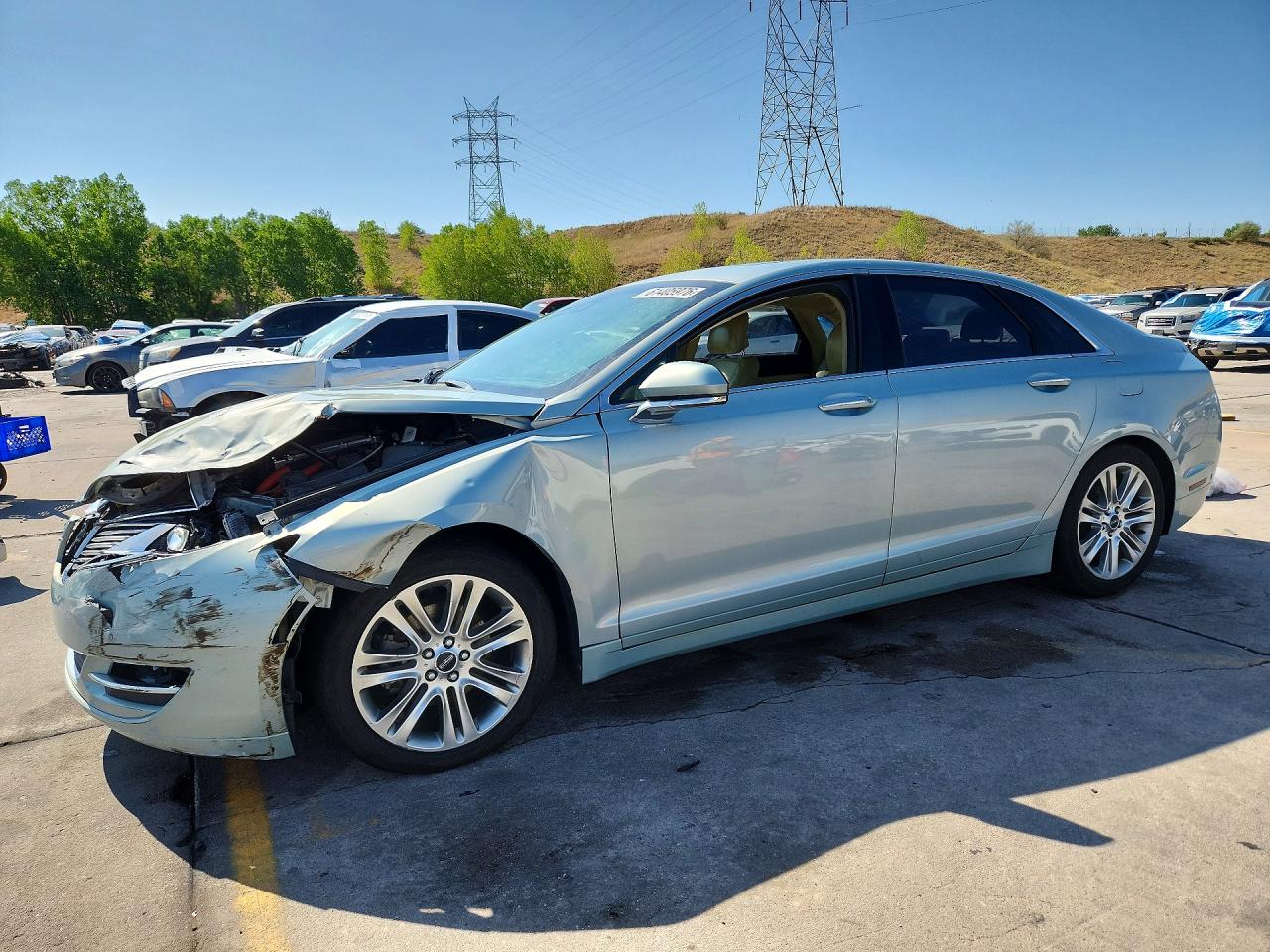 2013 LINCOLN MKZ HYBRID | 3LN6L2LU8DR819075 | UPCARS