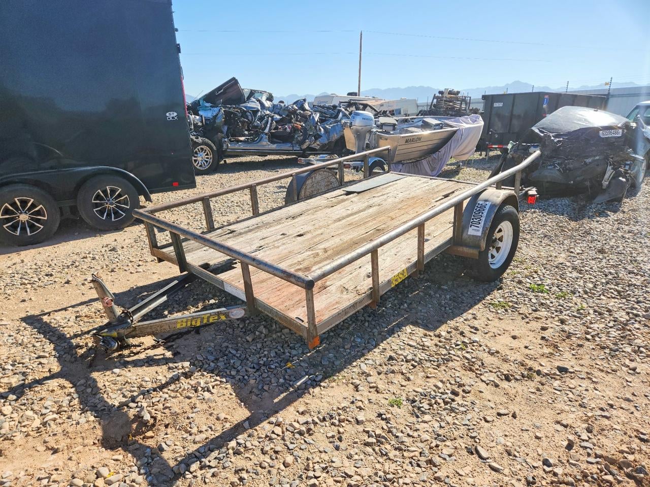 2002 BIG TEX BIG TEX UTILITY TRAILER | 16VAX121021A53569 | UPCARS