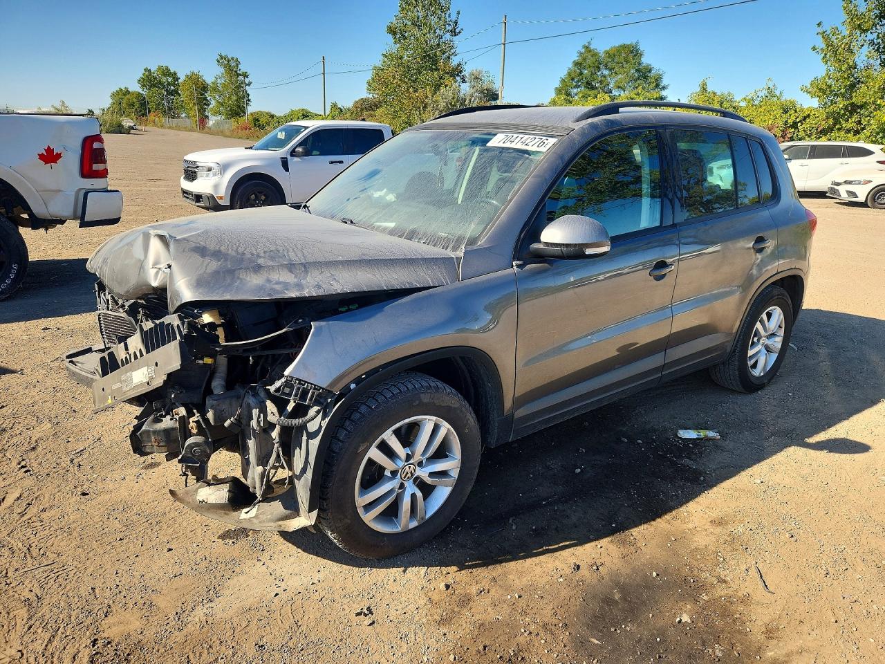 2014 VOLKSWAGEN TIGUAN S | WVGJV3AX4EW523072 | UPCARS