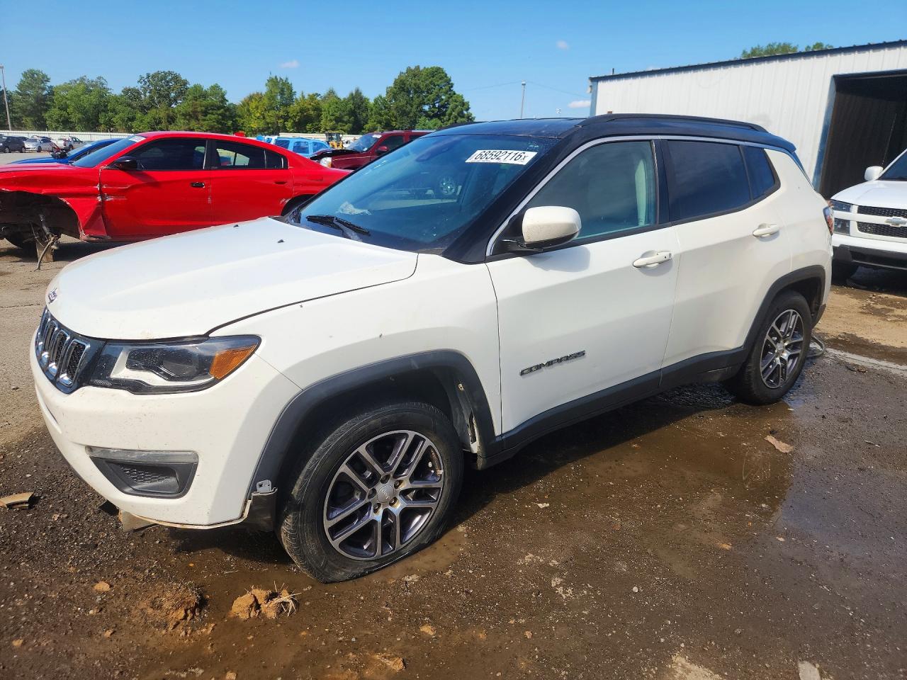 2018 JEEP COMPASS LATITUDE | 3C4NJCBB8JT194610 | UPCARS