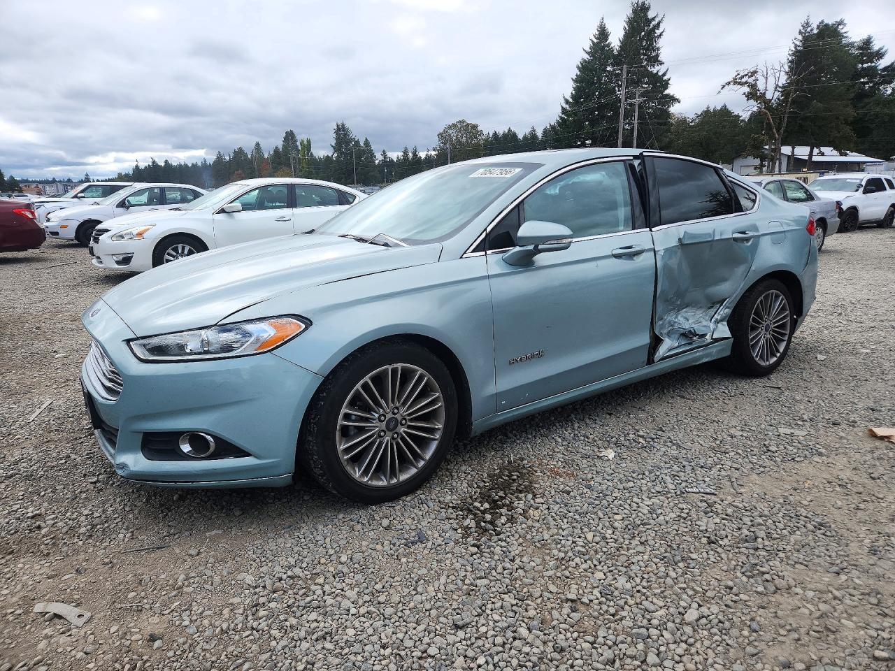 2014 FORD FUSION SE HYBRID | 3FA6P0LU7ER228322 | UPCARS