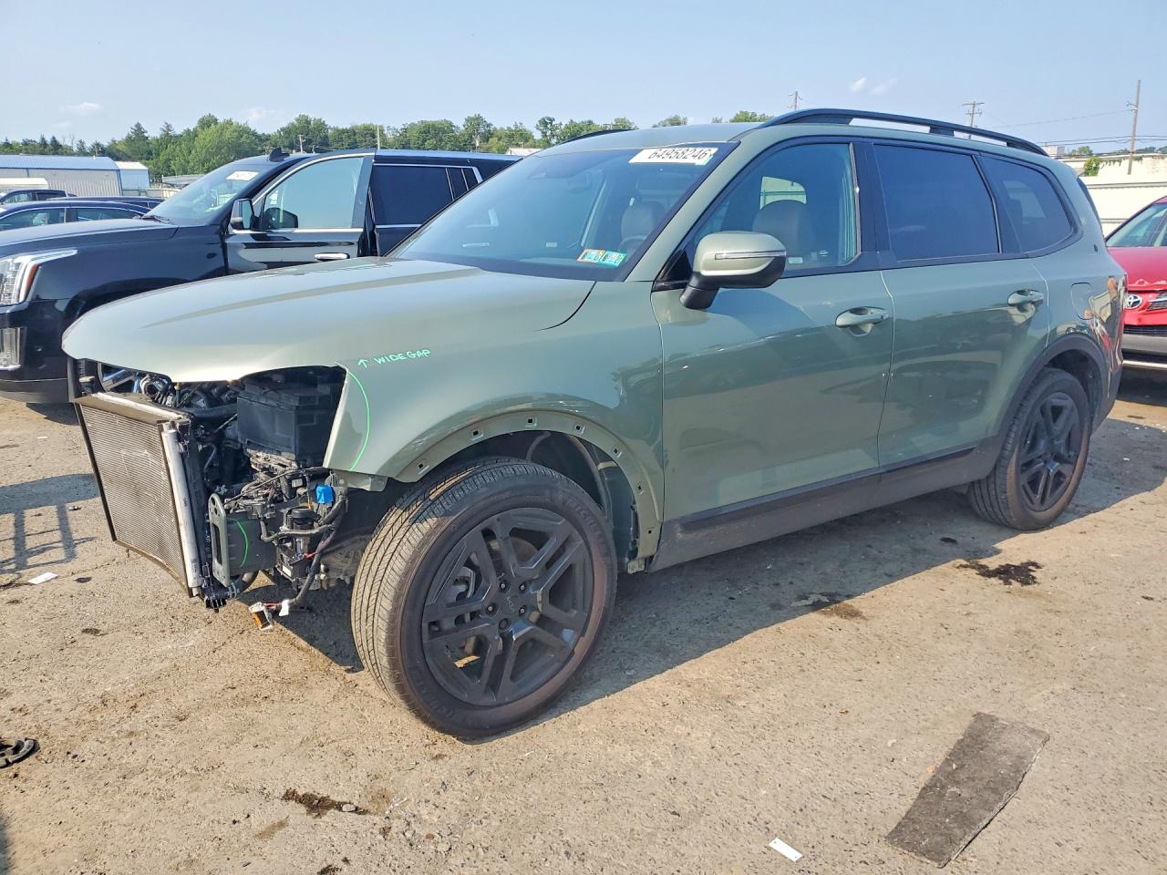 2025 KIA TELLURID EX X-LINE | 5XYP3DGC1SG640180 | UPCARS