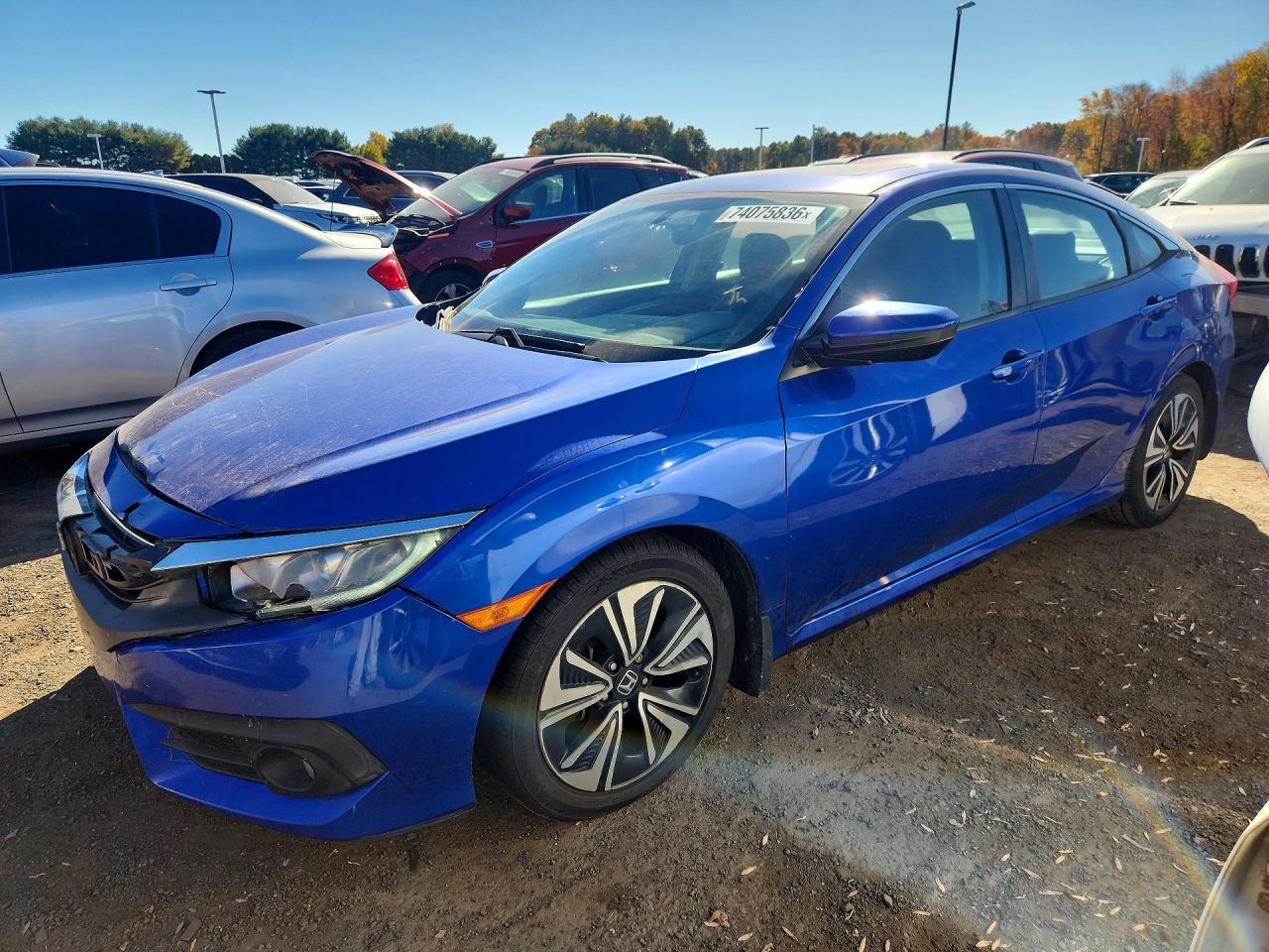 2017 HONDA CIVIC EX | 19XFC1F30HE024729 | UPCARS
