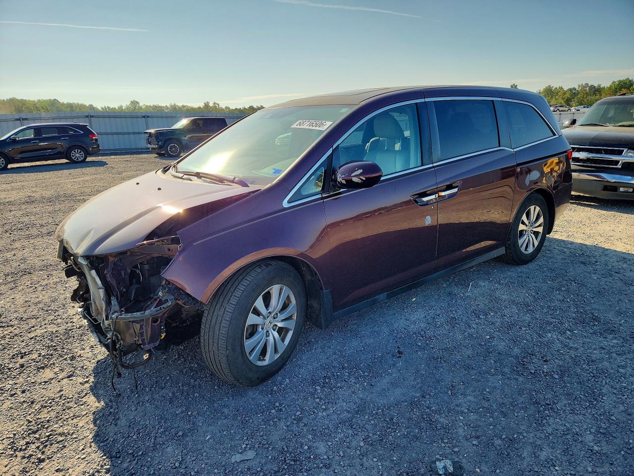 2014 HONDA ODYSSEY EXL | 5FNRL5H69EB043653 | UPCARS