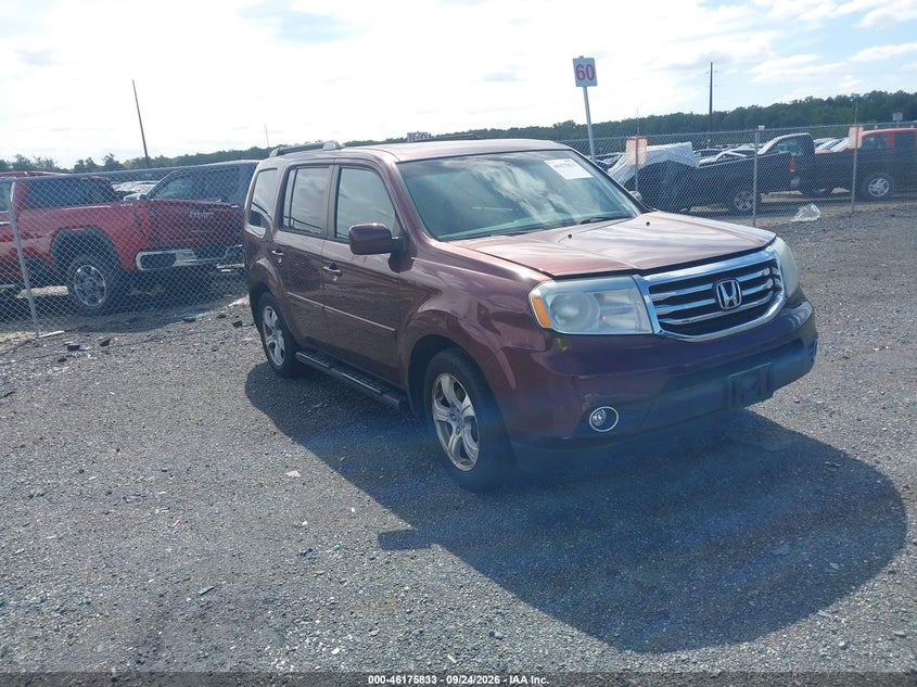 2012 HONDA PILOT EX-L | 5FNYF4H51CB062487 | UPCARS