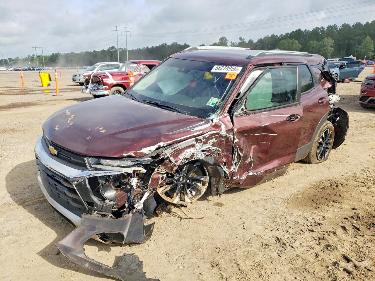 2022 CHEVROLET TRAILBLAZE LT | KL79MPS26NB112877 | UPCARS