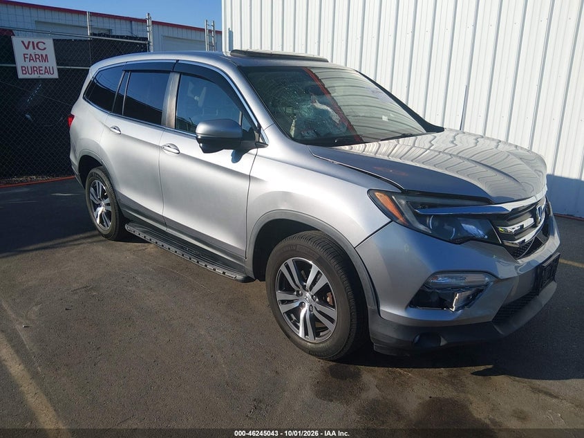 2016 HONDA PILOT EX-L | 5FNYF6H52GB022095 | UPCARS
