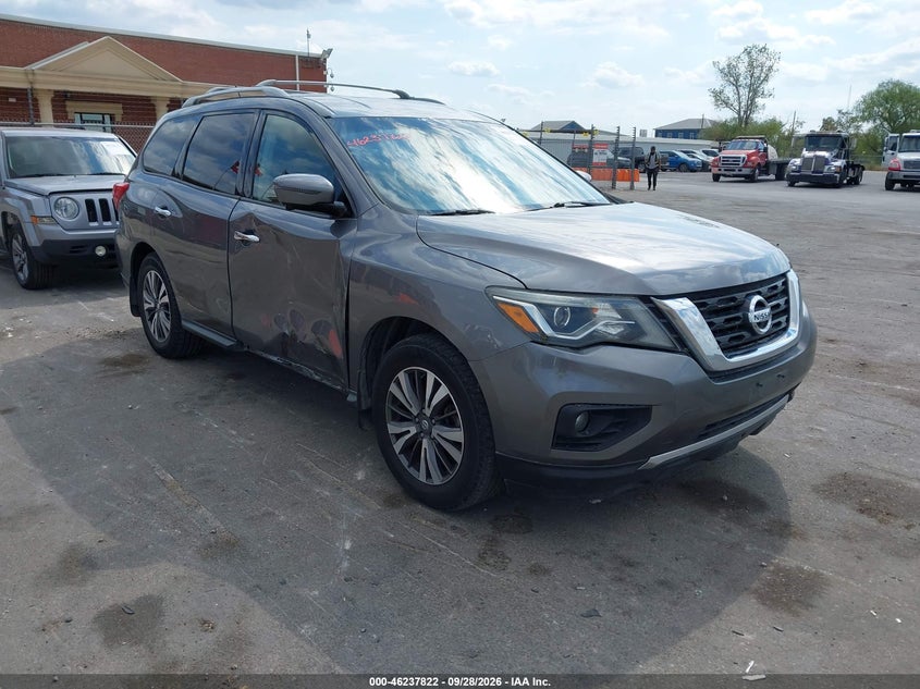 2017 NISSAN PATHFINDER SL | 5N1DR2MN5HC677642 | UPCARS