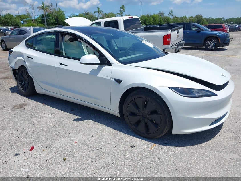 2025 TESLA MODEL 3 LONG RANGE REAR-WHEEL DRIVE/STANDARD REAR-WHEEL DRIVE | 5YJ3E1EA1SF020848 | UPCARS