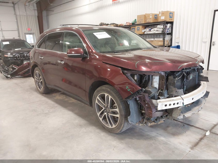 2017 ACURA MDX ADVANCE PACKAGE | 5FRYD4H81HB039832 | UPCARS