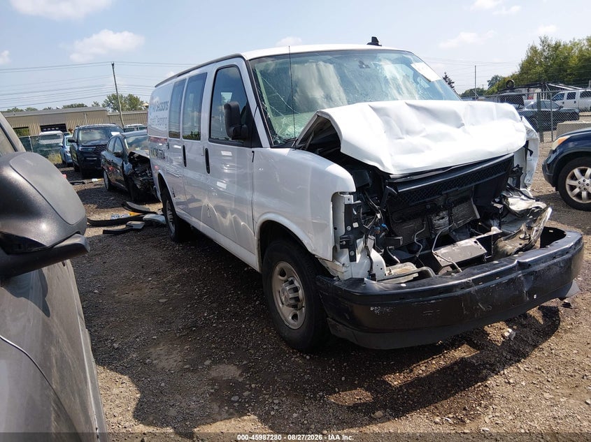2020 CHEVROLET EXPRESS CARGO RWD 2500 REGULAR WHEELBASE WT | 1GCWGAFG1L1176876 | UPCARS