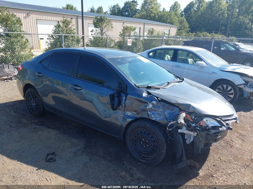 2016 TOYOTA COROLLA LE | 2T1BURHE4GC696508 | UPCARS