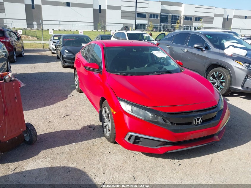 2019 HONDA CIVIC LX | 2HGFC2F69KH593611 | UPCARS