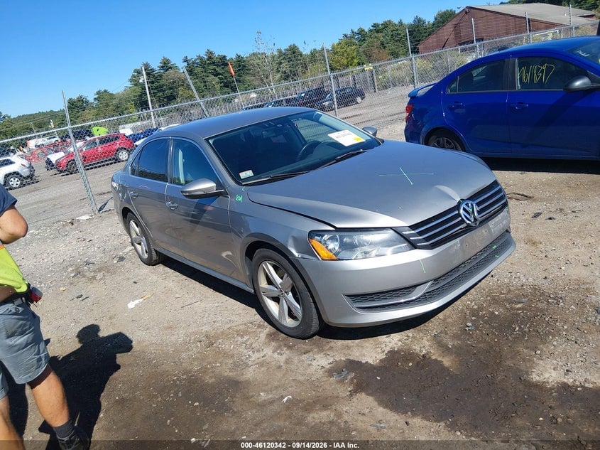 2012 VOLKSWAGEN PASSAT 2.5L SE | 1VWBP7A37CC052523 | UPCARS