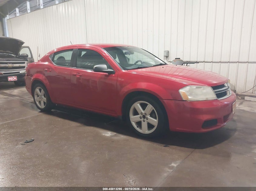 2013 DODGE AVENGER SE | 1C3CDZAB8DN537900 | UPCARS