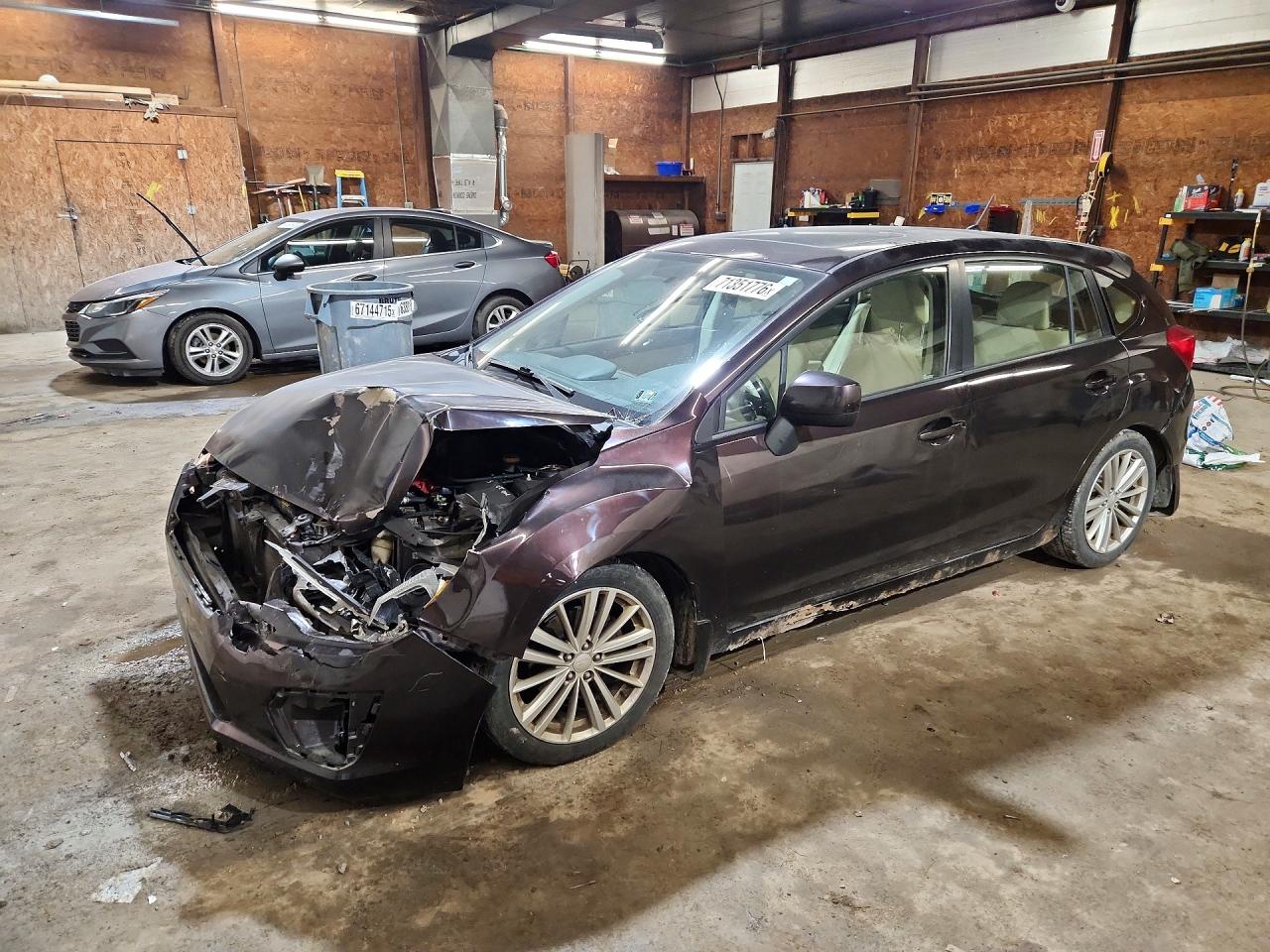 2012 SUBARU IMPREZA PREMIUM | JF1GPAD68CH244473 | UPCARS