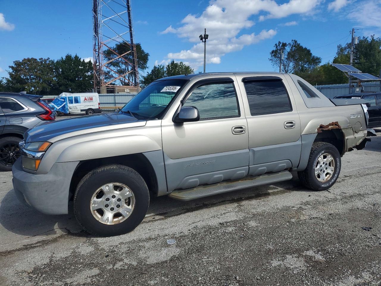 2002 CHEVROLET AVALANCHE K1500 | 3GNEK13T82G226868 | UPCARS