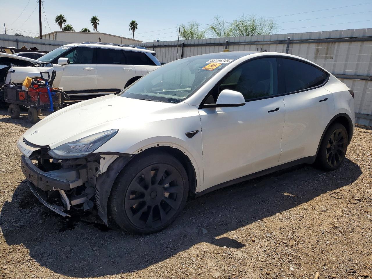 2022 TESLA MODEL Y | 7SAYGDEE6NA010454 | UPCARS