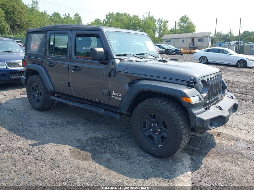 2018 JEEP WRANGLER UNLIMITED SPORT 4X4 | 1C4HJXDG8JW273525 | UPCARS