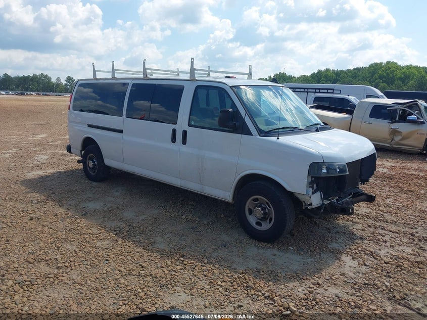 2021 CHEVROLET EXPRESS PASSENGE RWD 3500 EXTENDED WHEELBASE LT | 1GAZGPFP5M1215883 | UPCARS