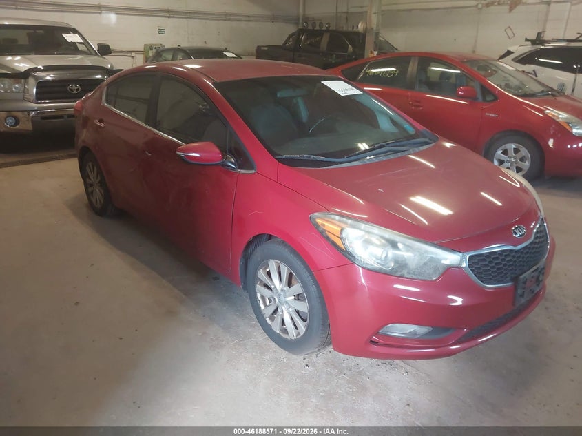 2014 KIA FORT EX | KNAFX4A83E5050206 | UPCARS