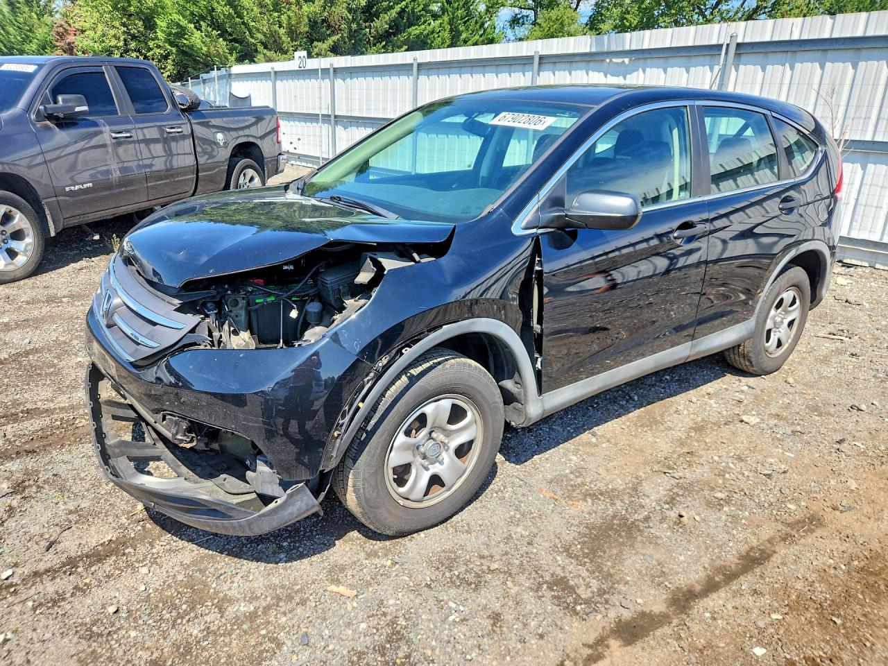 2013 HONDA CRV LX | 2HKRM4H3XDH631249 | UPCARS