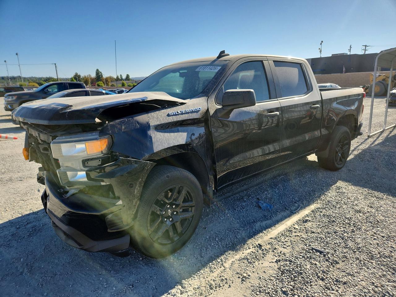 2022 CHEVROLET SILVERADO K1500 CUSTOM | 3GCPYBEK4NG102658 | UPCARS