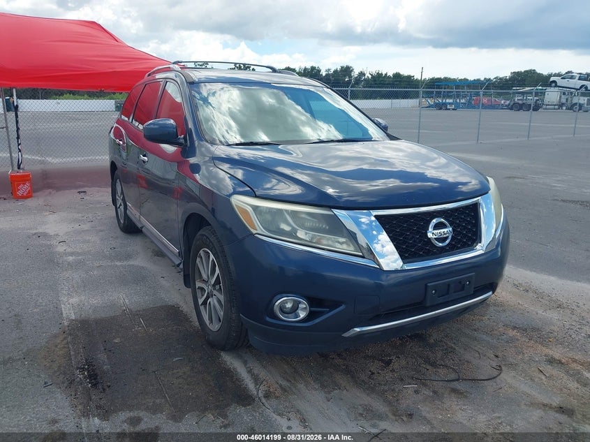 2013 NISSAN PATHFINDER S/SV/SL/PLATINUM | 5N1AR2MM0DC644195 | UPCARS