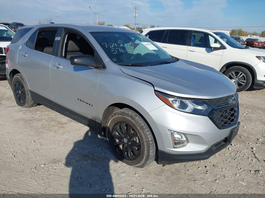 2021 CHEVROLET EQUINOX AWD LT | 3GNAXUEVXMS140946 | UPCARS