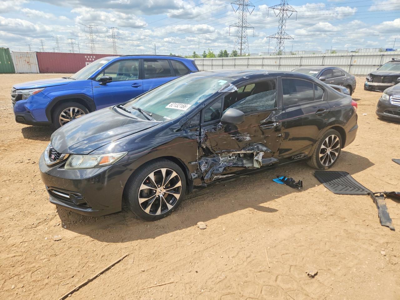 2013 HONDA CIVIC SI | 2HGFB6E5XDH701174 | UPCARS