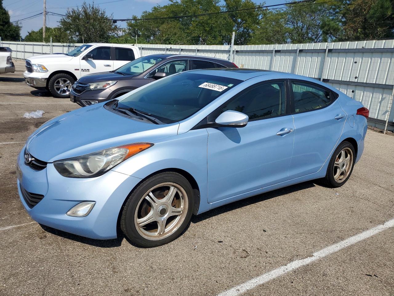 2011 HYUNDAI ELANTRA LIMITED | KMHDH4AE6BU088328 | UPCARS