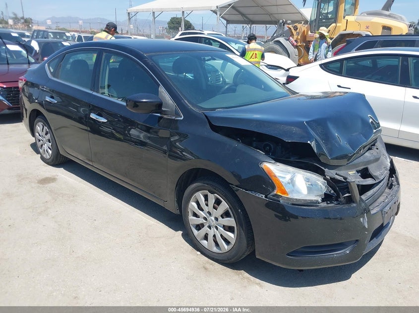 2014 NISSAN SENTRA S | 3N1AB7AP2EL690687 | UPCARS