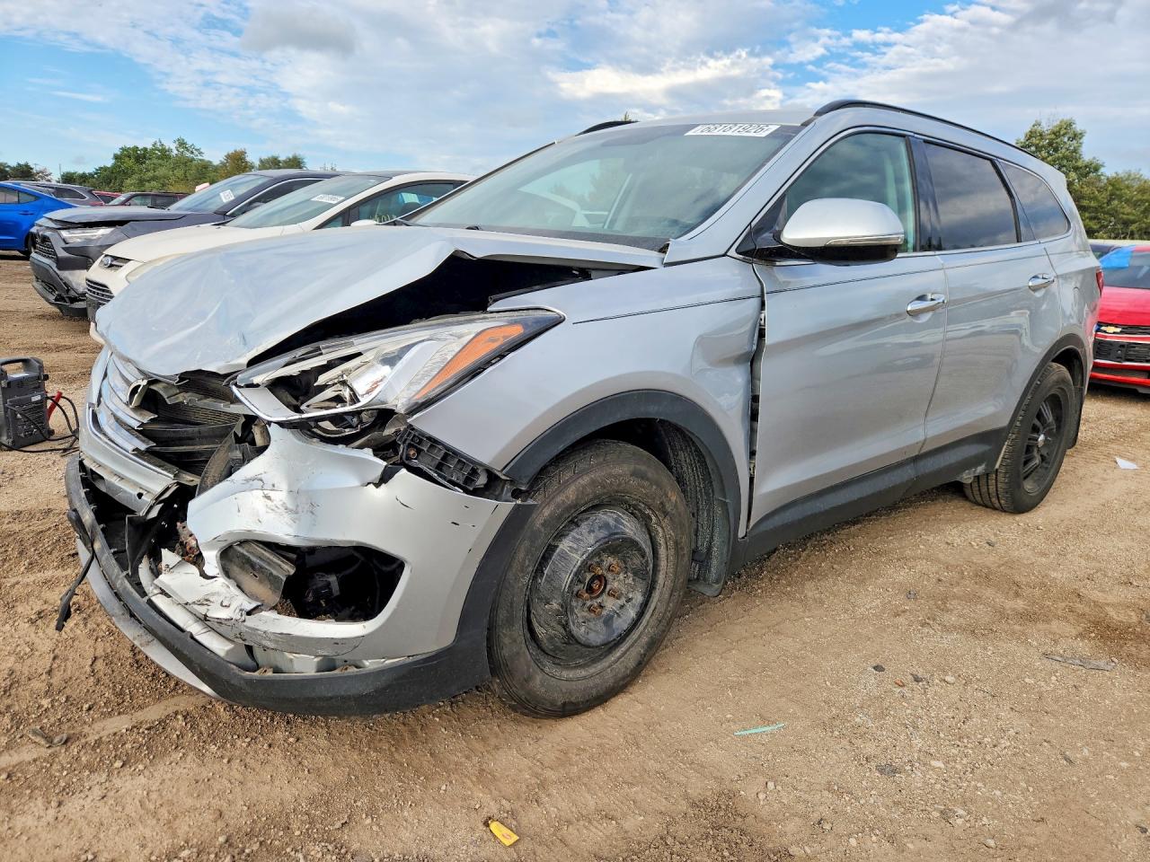 2014 HYUNDAI SANTA FE GLS | KM8SN4HF3EU064085 | UPCARS