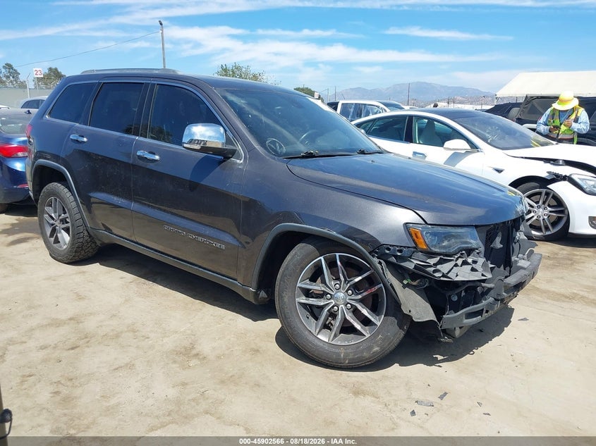 2017 JEEP GRAND CHEROKEE LIMITED | 1C4RJEBG5HC765744 | UPCARS