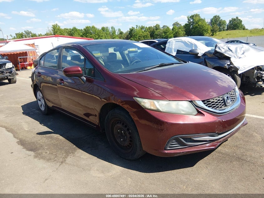 2014 HONDA CIVIC LX | 19XFB2F54EE043080 | UPCARS
