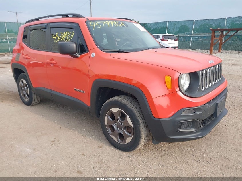 2017 JEEP RENEGADE SPORT | ZACCJBABXHPE57510 | UPCARS