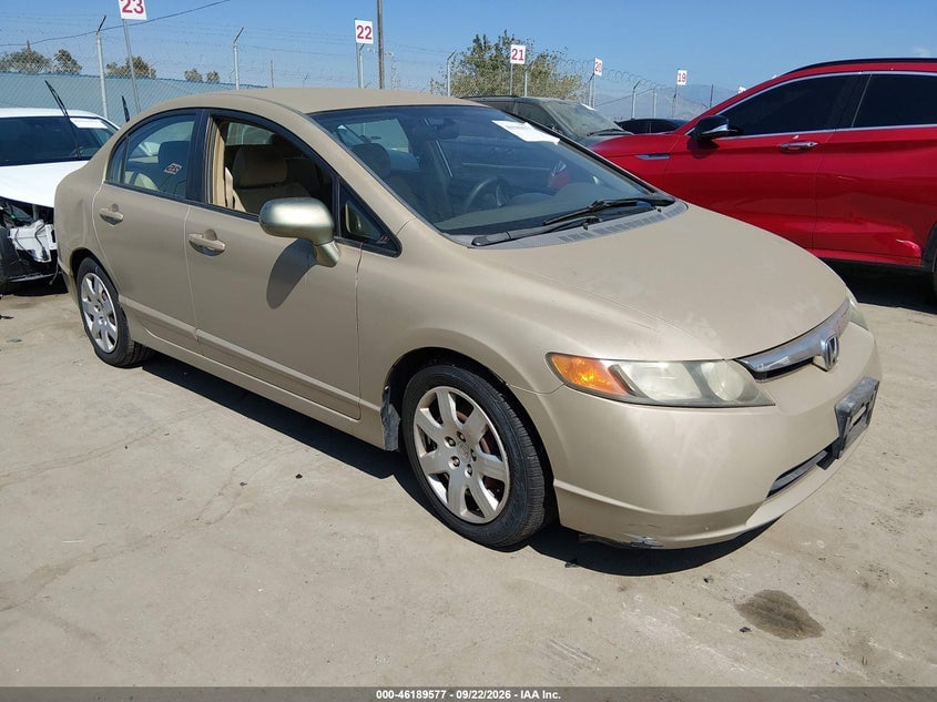 2008 HONDA CIVIC SDN LX | 1HGFA16548L029366 | UPCARS
