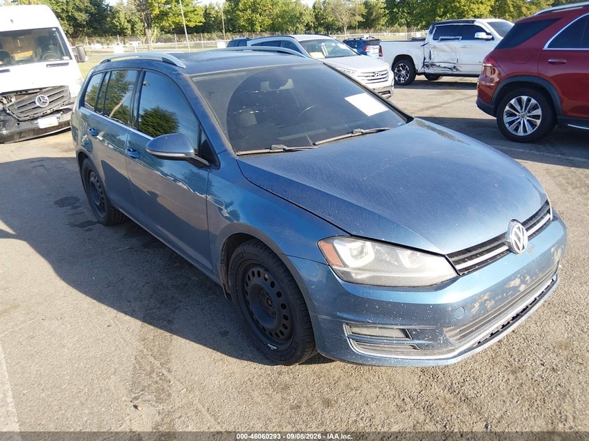 2015 VOLKSWAGEN GOLF SPORTWAGEN TDI SEL 4-DOOR | 3VWCA7AU3FM501178 | UPCARS